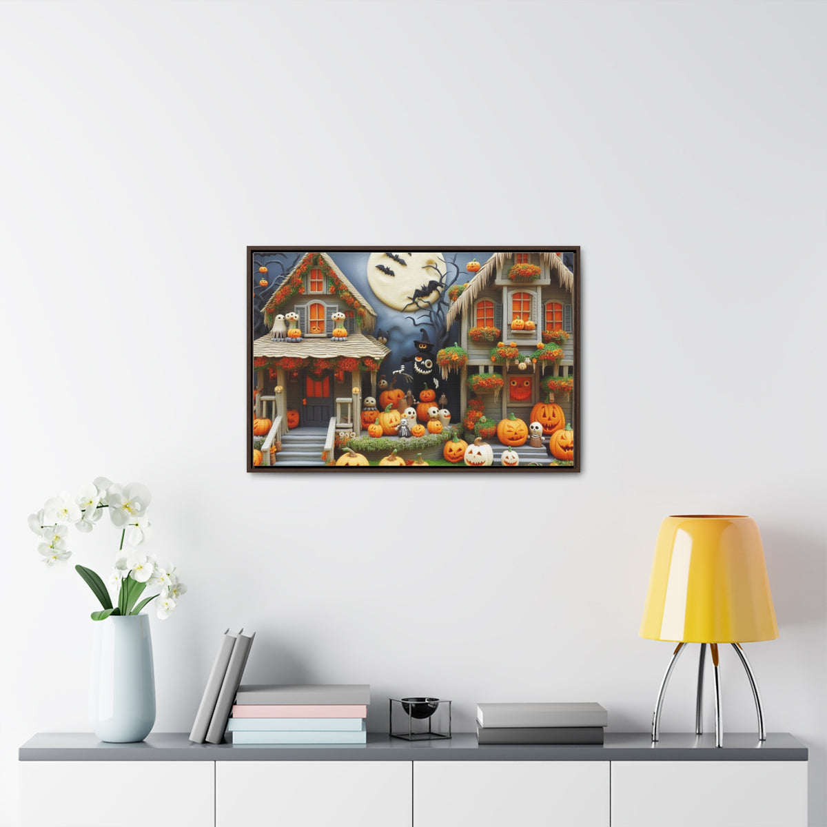 Enchanting Canvas Art for Halloween - Horizontal Gallery Wraps