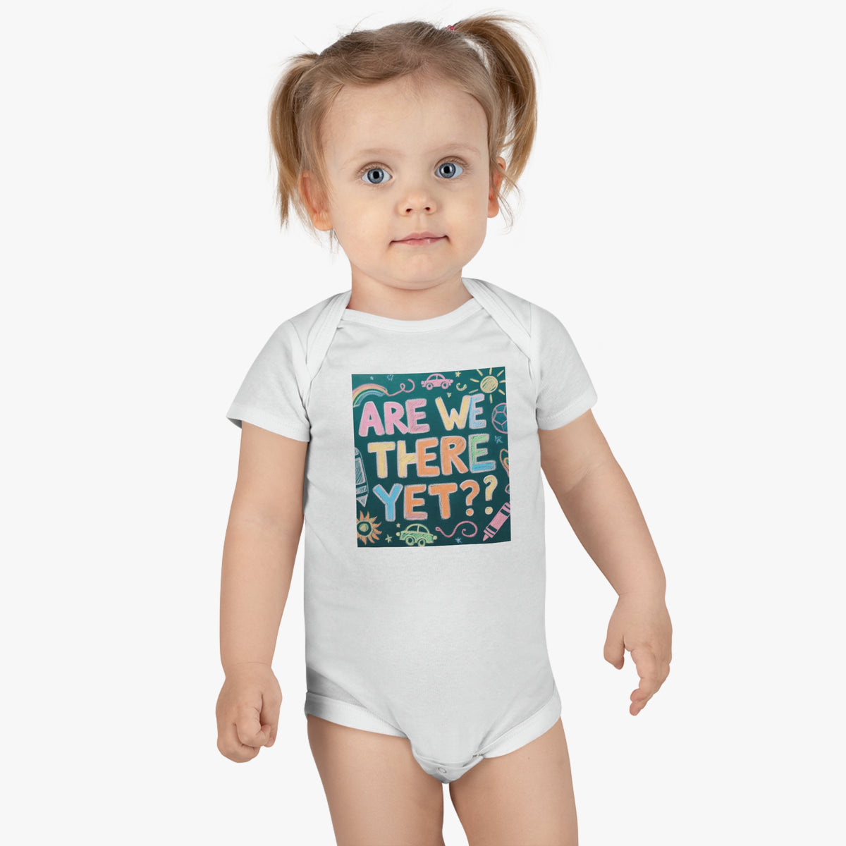 “Are We There Yet?” Baby Short Sleeve Onesie® - OLM Store