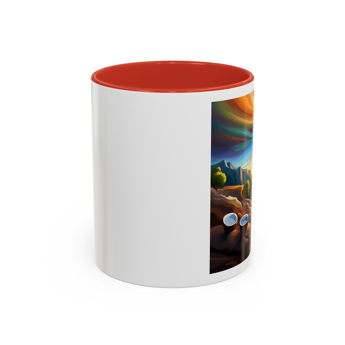 "Earth, Wind, and Fire" Accent Coffee Mug (11, 15oz) - OLM Store