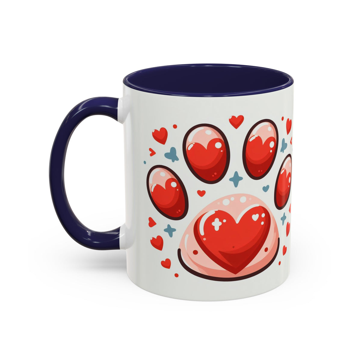 Dog Paw Coffee Accent Coffee Mug (11, 15oz) - OLM Store