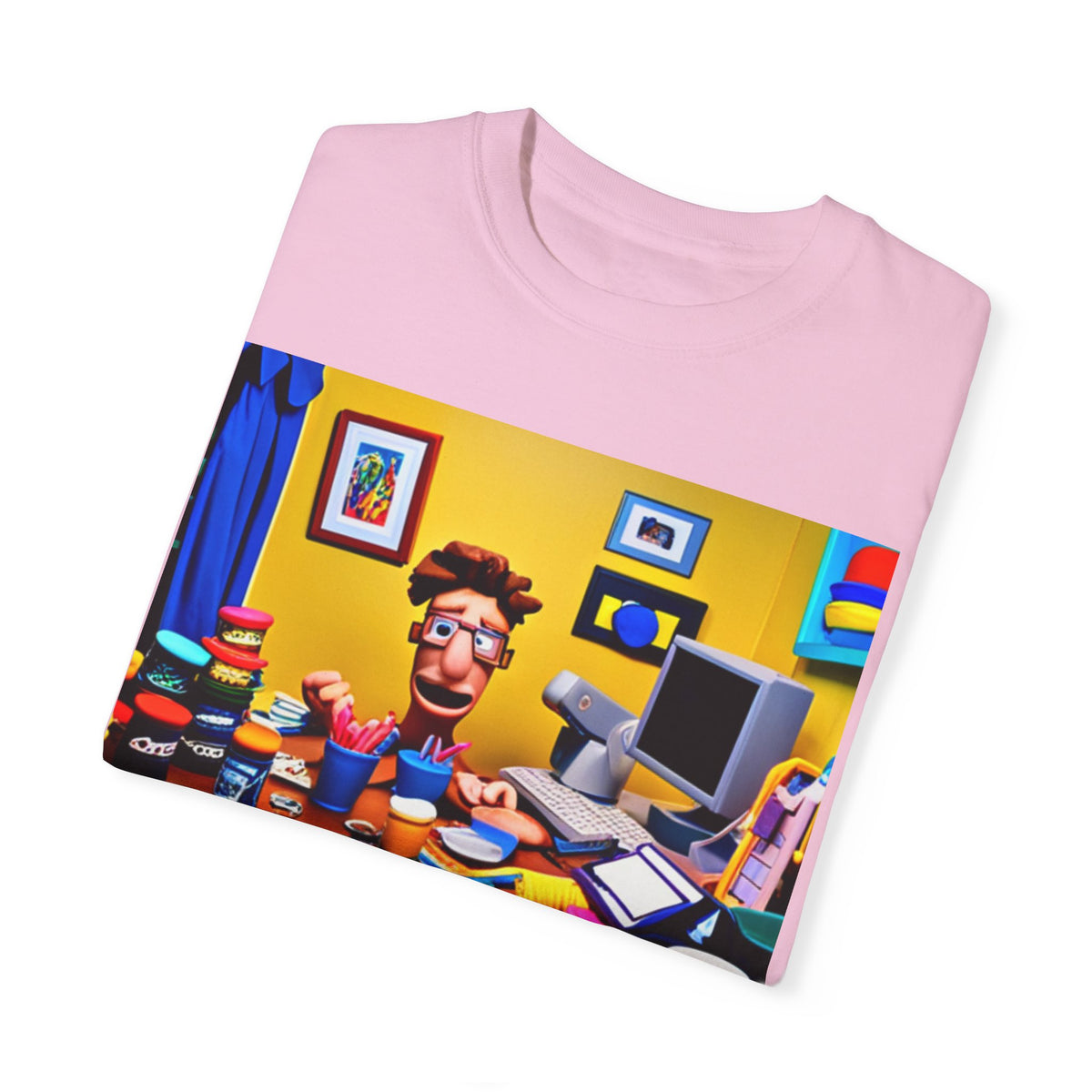 Unisex "Coffee: Because Adulting is Too Hard" Garment-Dyed T-shirt - OLM Store