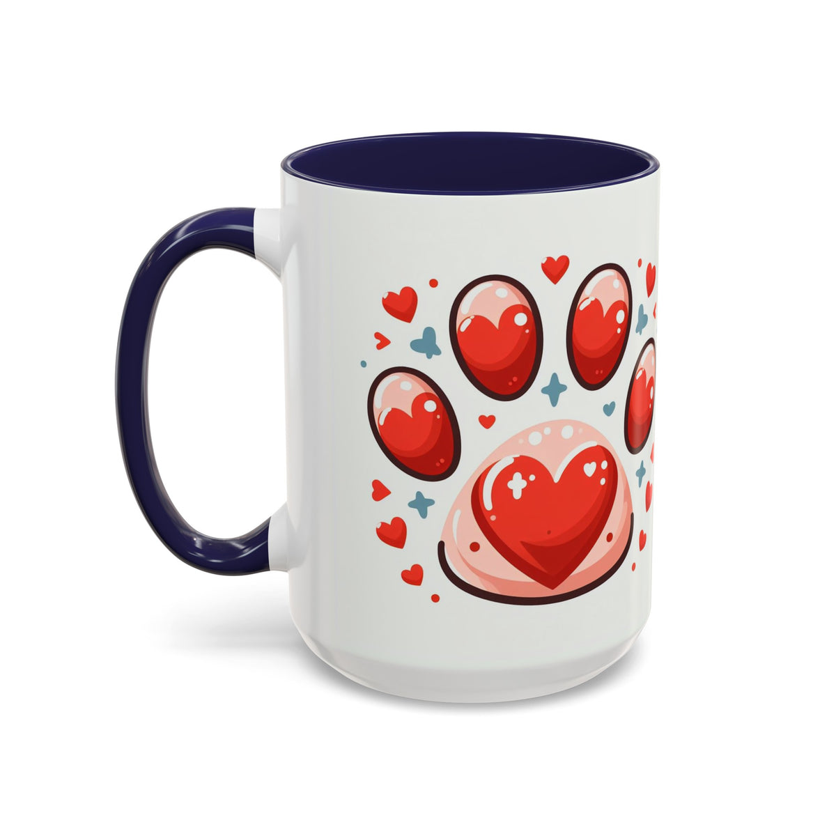 Dog Paw Coffee Accent Coffee Mug (11, 15oz) - OLM Store