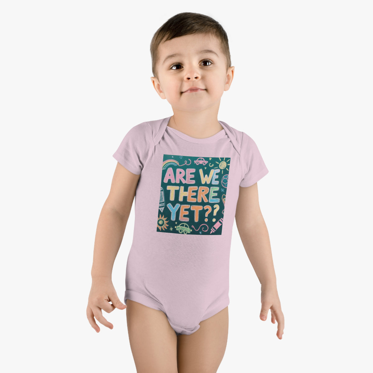 “Are We There Yet?” Baby Short Sleeve Onesie® - OLM Store