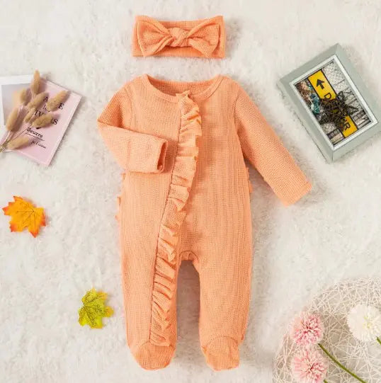 Colorful Baby Romper - A Fun and Cozy Outfit for Your Little One