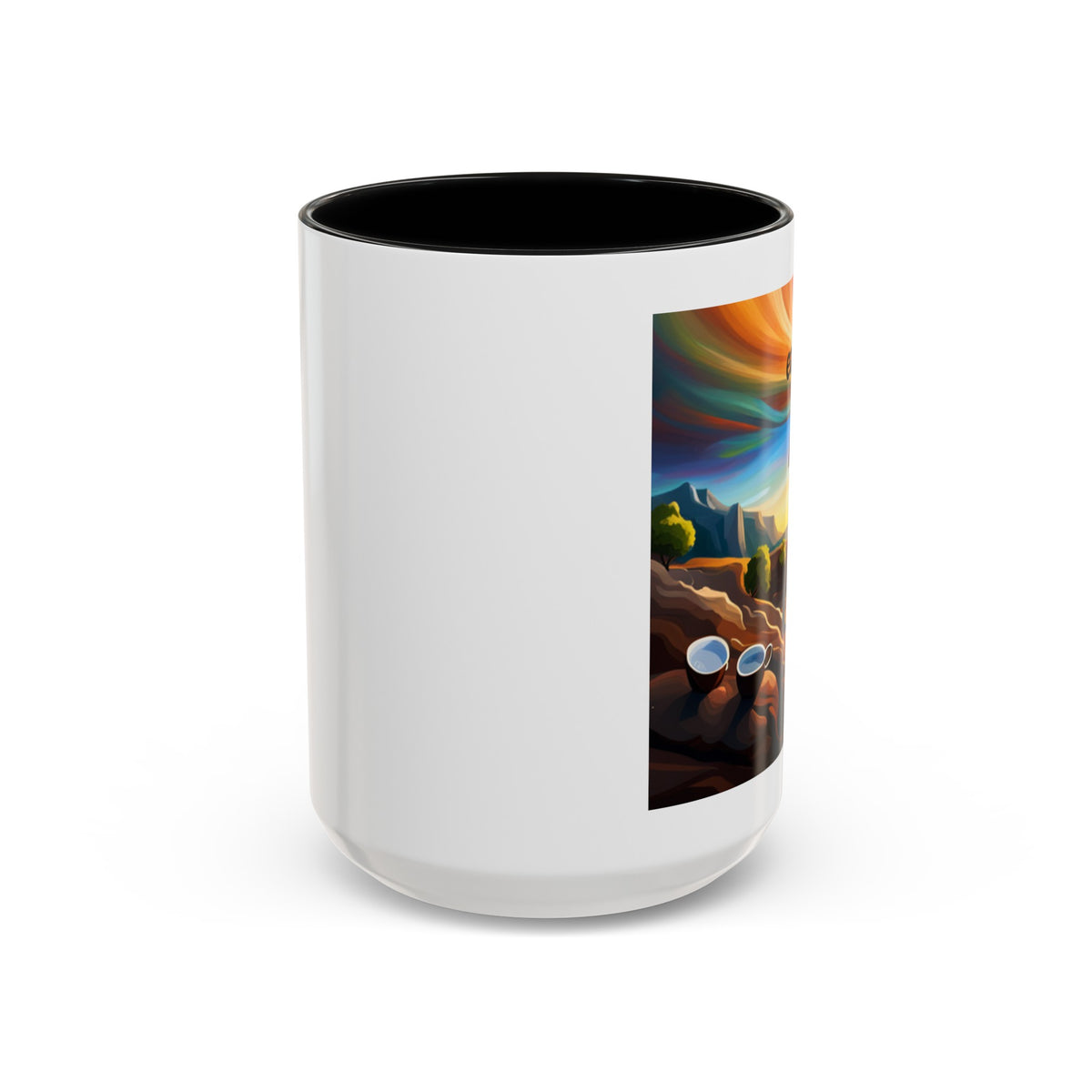 "Earth, Wind, and Fire" Accent Coffee Mug (11, 15oz) - OLM Store
