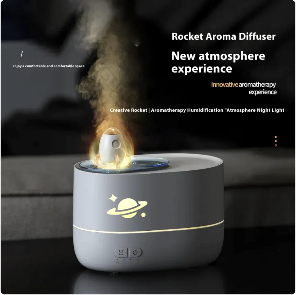 Experience Serenity with Our Aromatherapy Humidifier with Super Spray