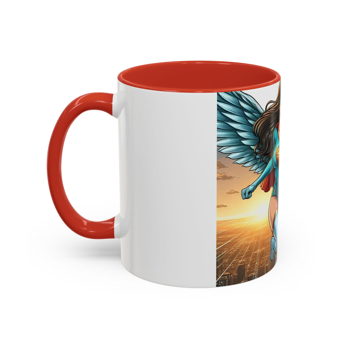 Empower Your Morning with the Aquila Diamond Superhero Mug