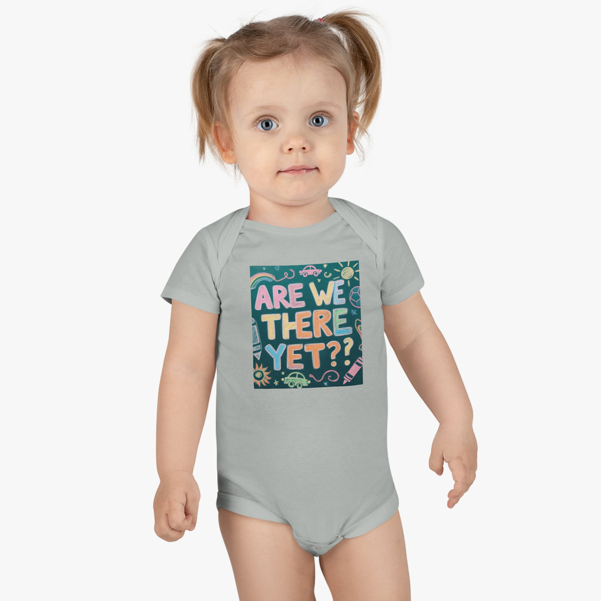“Are We There Yet?” Baby Short Sleeve Onesie® - OLM Store