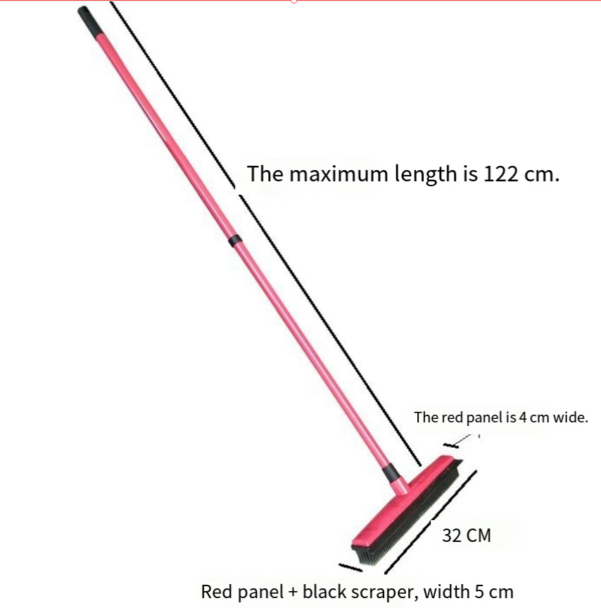 Effortless Cleaning with Our Pet Hair Removal Broom Mop