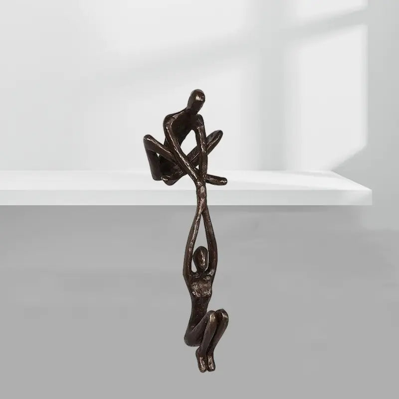 Resin Crafted Love Embrace Figurine