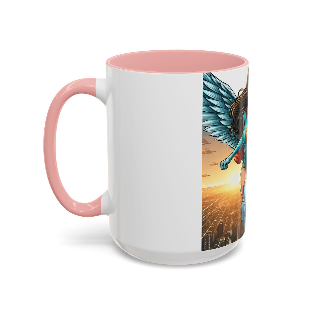 Empower Your Morning with the Aquila Diamond Superhero Mug