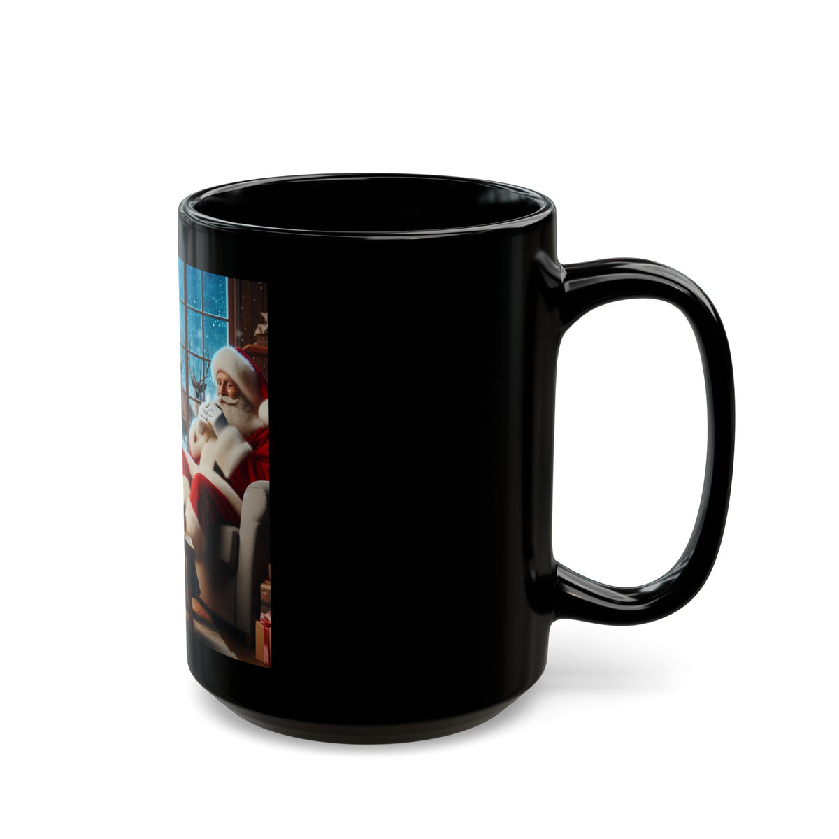 Cozy Up with the Relaxed Santa Coffee Mug – Your Holiday Essential