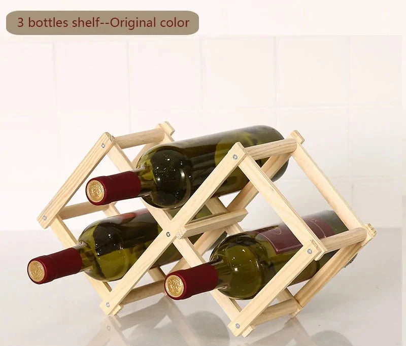 Elegant Wooden Wine Rack: Elevate Your Home Decor and Organize Your Collection