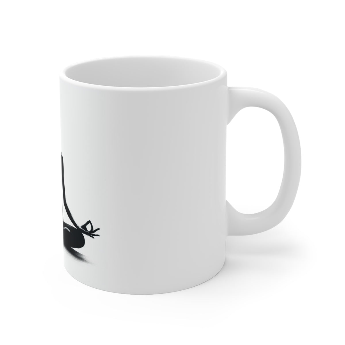 Yoga Pose Coffee Mug 11oz – Sip in Serenity Every Morning