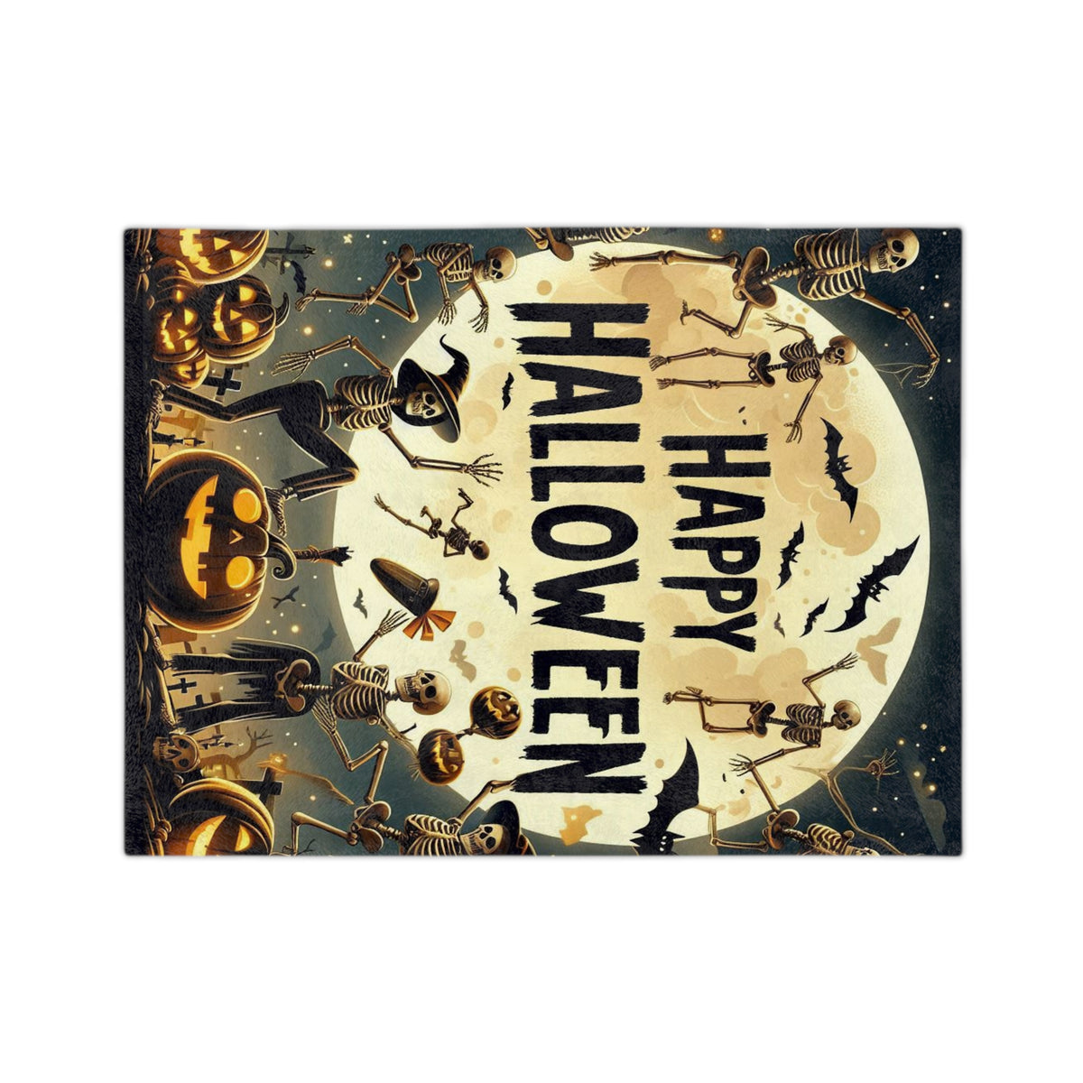 Spooky Comfort Halloween Blanket - Your Cozy Companion for Festive Nights