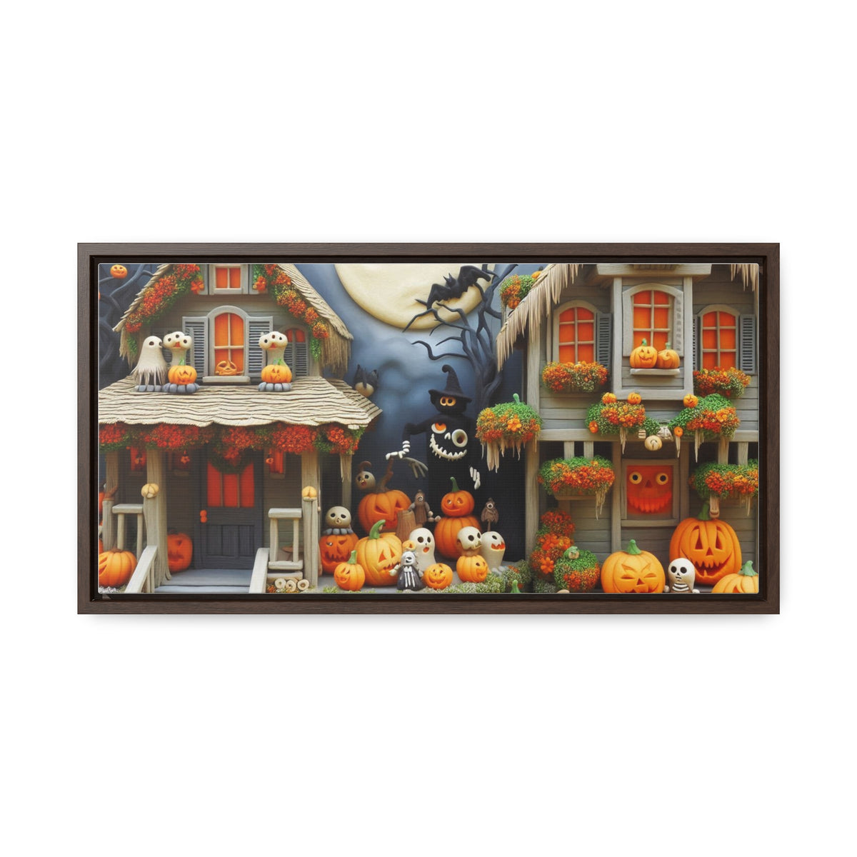 Enchanting Canvas Art for Halloween - Horizontal Gallery Wraps