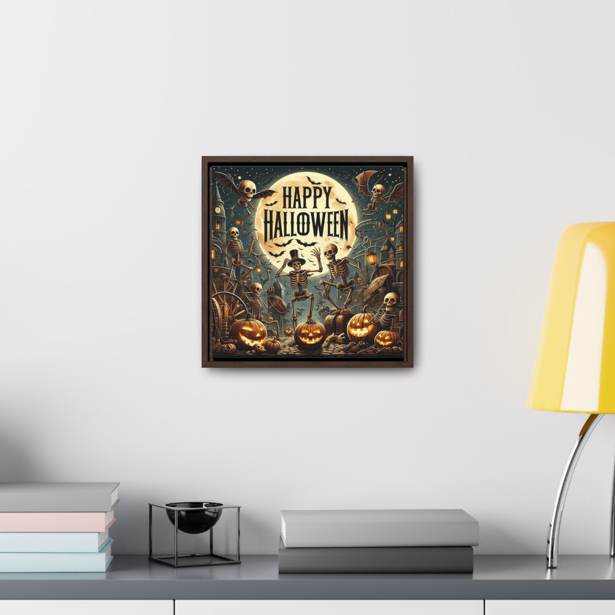 Elevate Your Décor with Square Framed Gallery Canvas Wraps