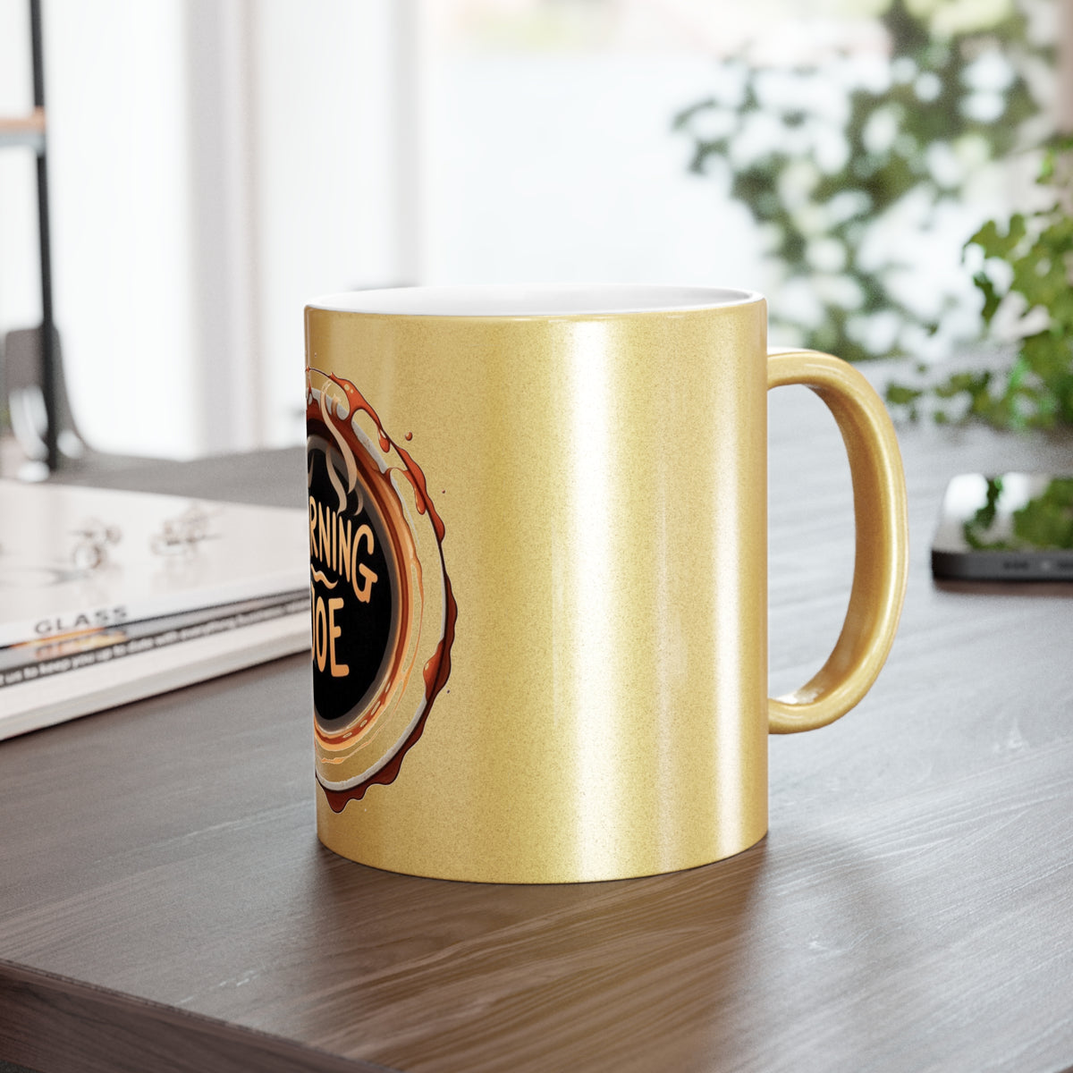 Morning Joe Metallic Mug: Elevate Your Everyday Coffee Experience