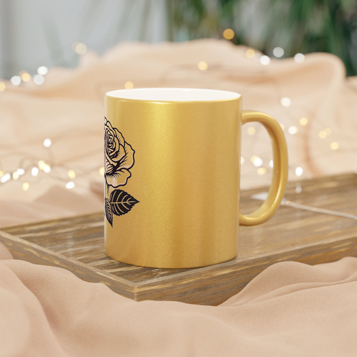 Elevate Your Morning Routine with Personalized Metallic Coffee Mugs