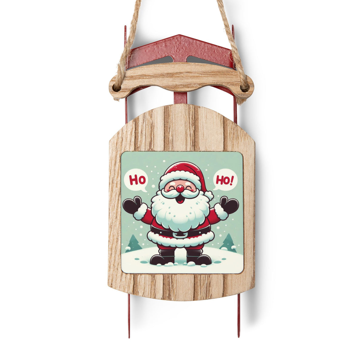 Sled Shape Ornaments - Add a Unique Touch of Holiday Cheer