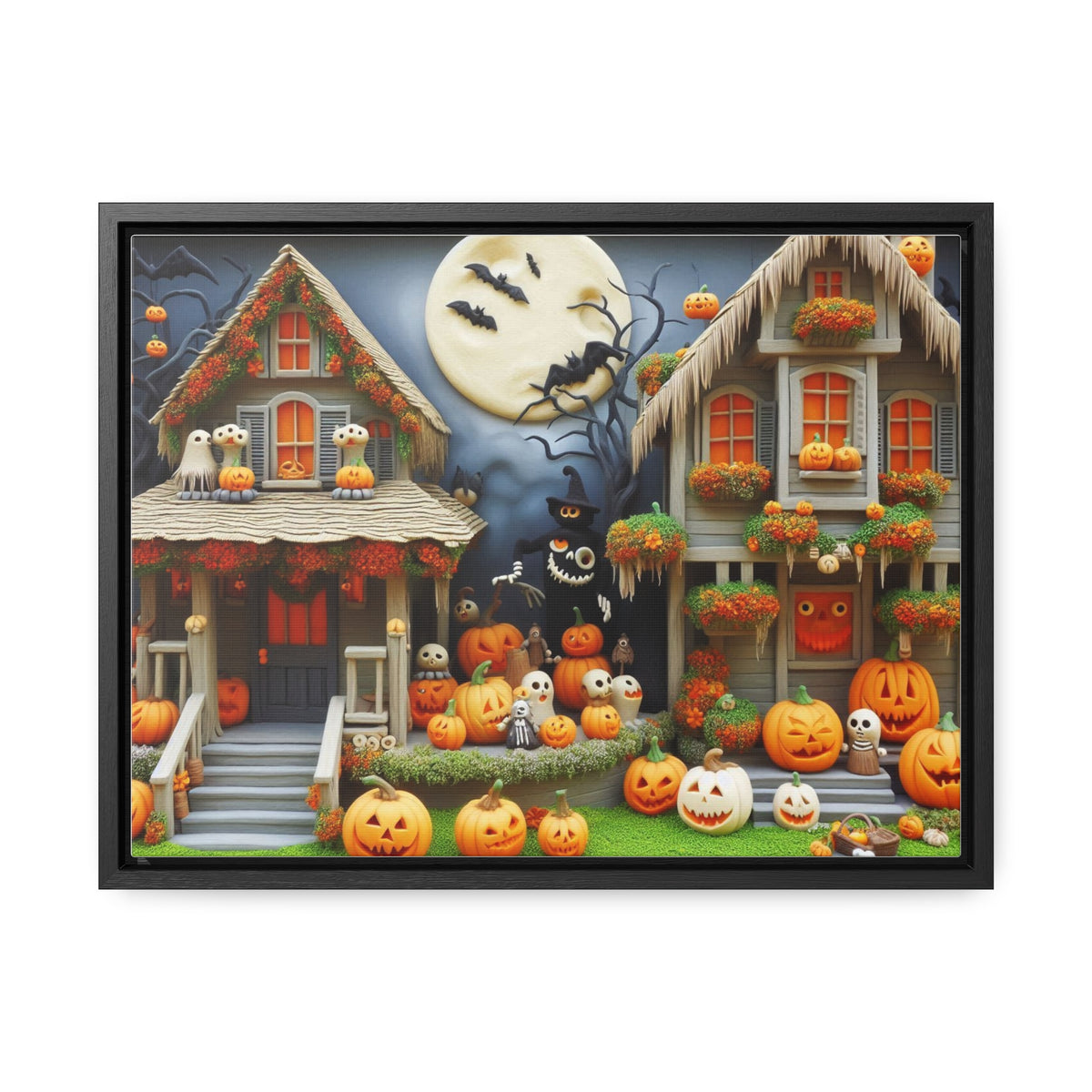 Enchanting Canvas Art for Halloween - Horizontal Gallery Wraps