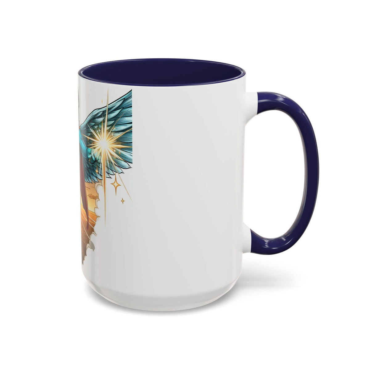 Empower Your Morning with the Aquila Diamond Superhero Mug