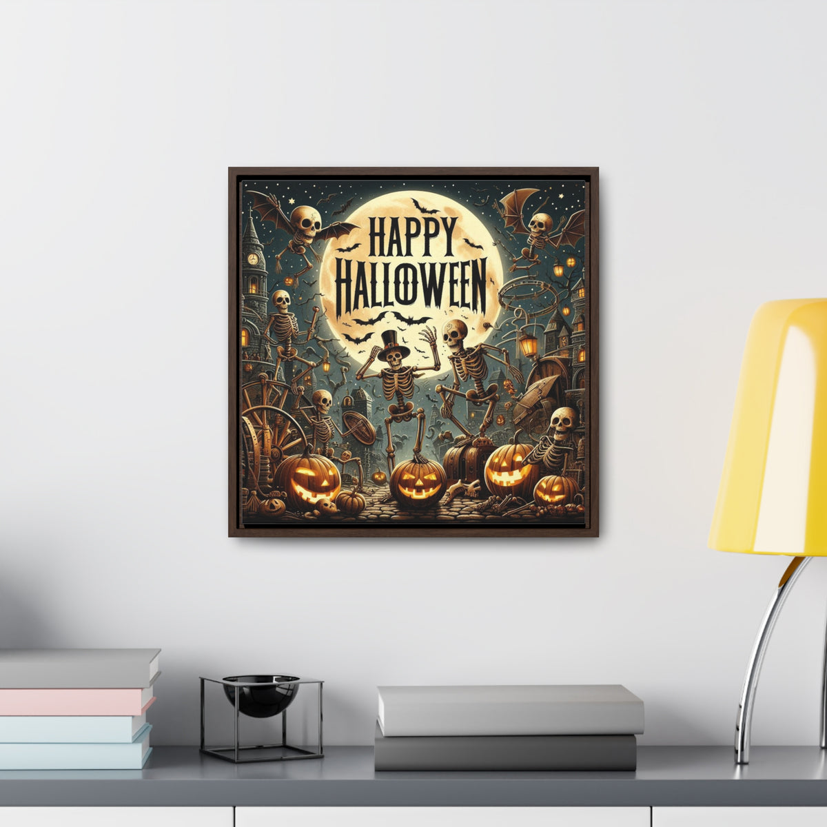 Elevate Your Décor with Square Framed Gallery Canvas Wraps