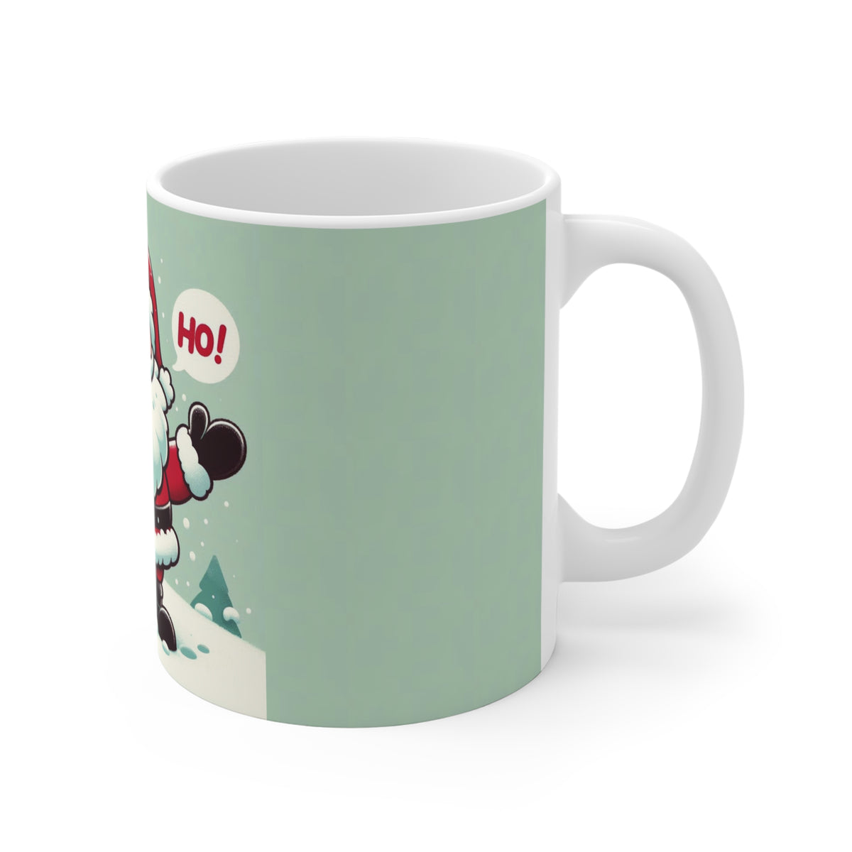 Holiday Santa Coffee Mug - Sip in Festive Cheer
