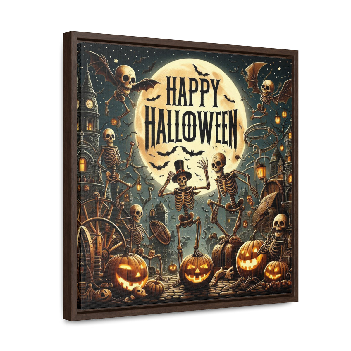 Elevate Your Décor with Square Framed Gallery Canvas Wraps