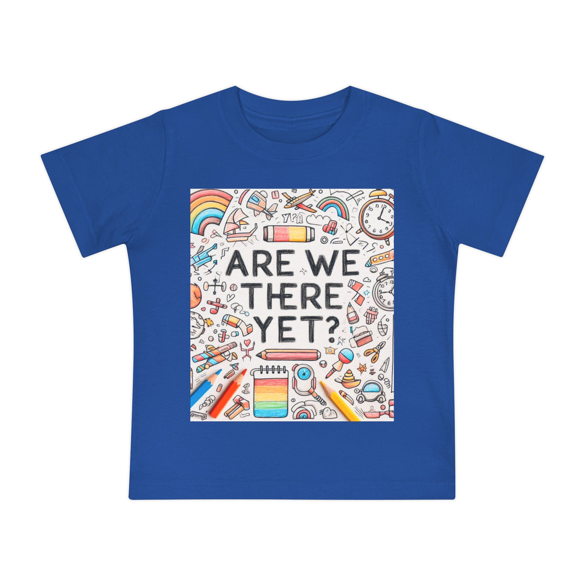 “Are We There Yet?” Baby Short Sleeve T-Shirt - OLM Store