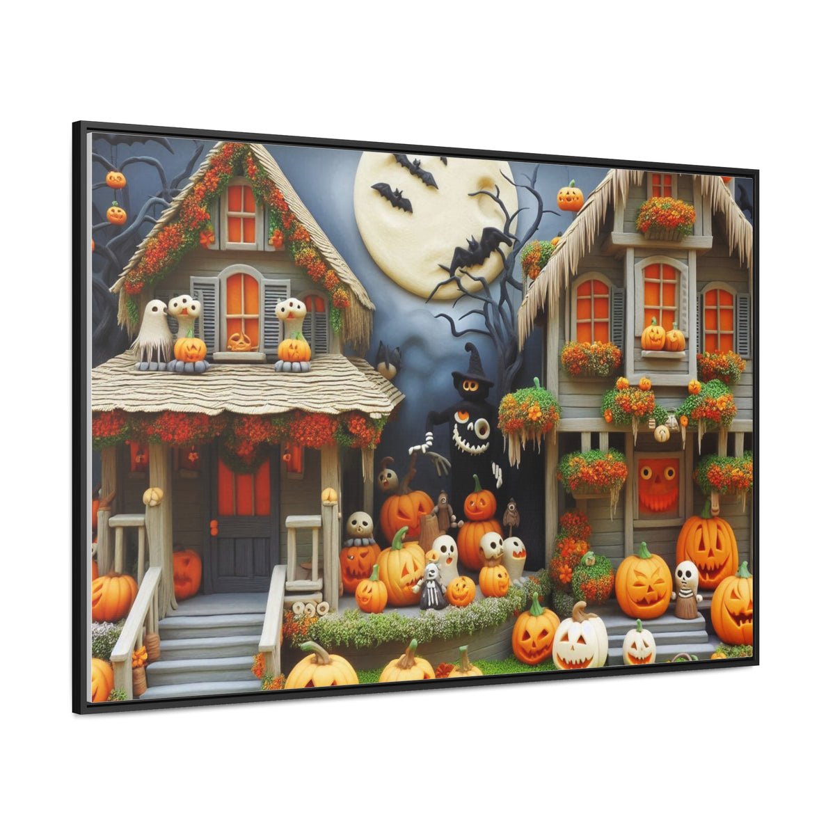 Enchanting Canvas Art for Halloween - Horizontal Gallery Wraps
