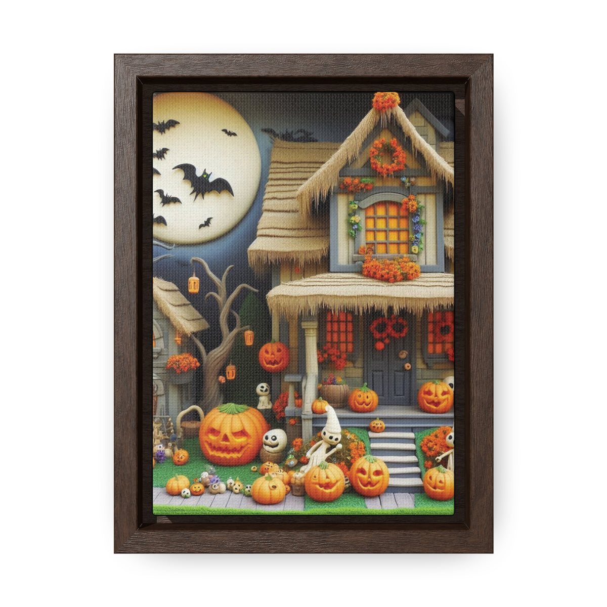 Halloween Vertical Canvas Prints – Transform Your Space with Spooky Art!