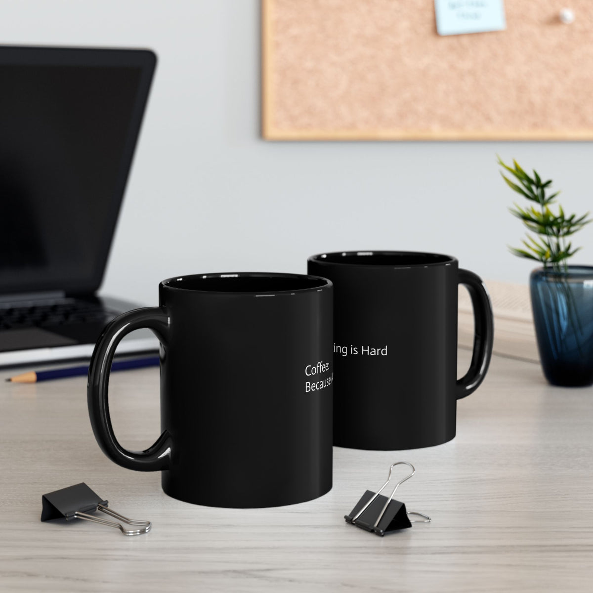 “Conquer the Day with a Cup of Can-Do: The ‘Adulting’ Mug” Black Mug (11oz, 15oz) - OLM Store