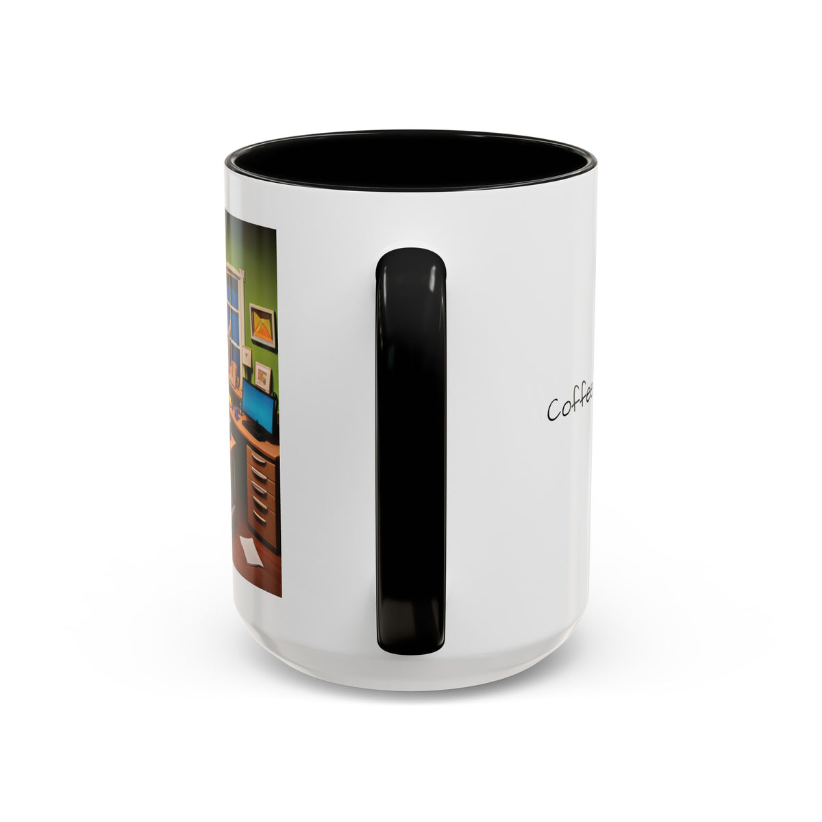 “Coffee: Because Adulting is Hard" Accent Coffee Mug (11, 15oz) - OLM Store