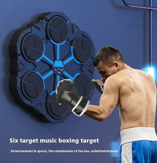 Interactive Boxing Target Machine for Music-Driven Workouts