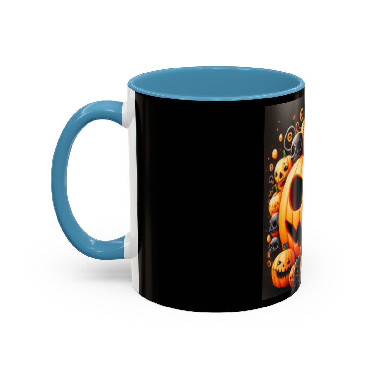 Accented Ceramic Coffee Mug - Enhance Your Daily Brew with Style