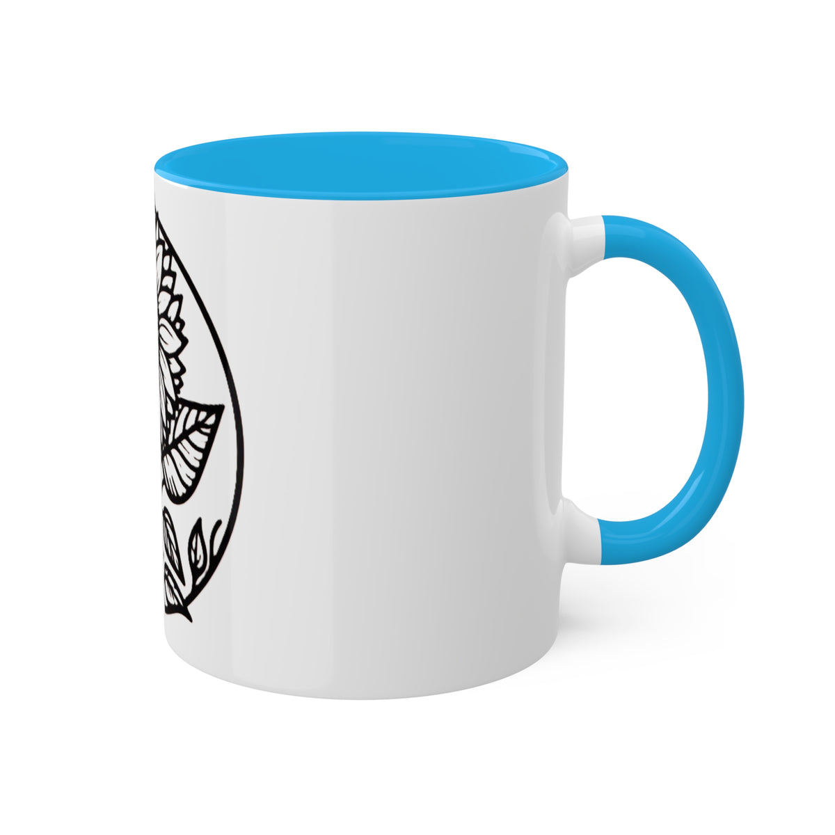 Brighten Your Mornings with Our White Sunflower Coffee Mug