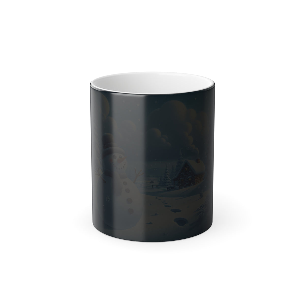 Snowman Color Morphing Mug: Experience the Joy of Magical Sipping