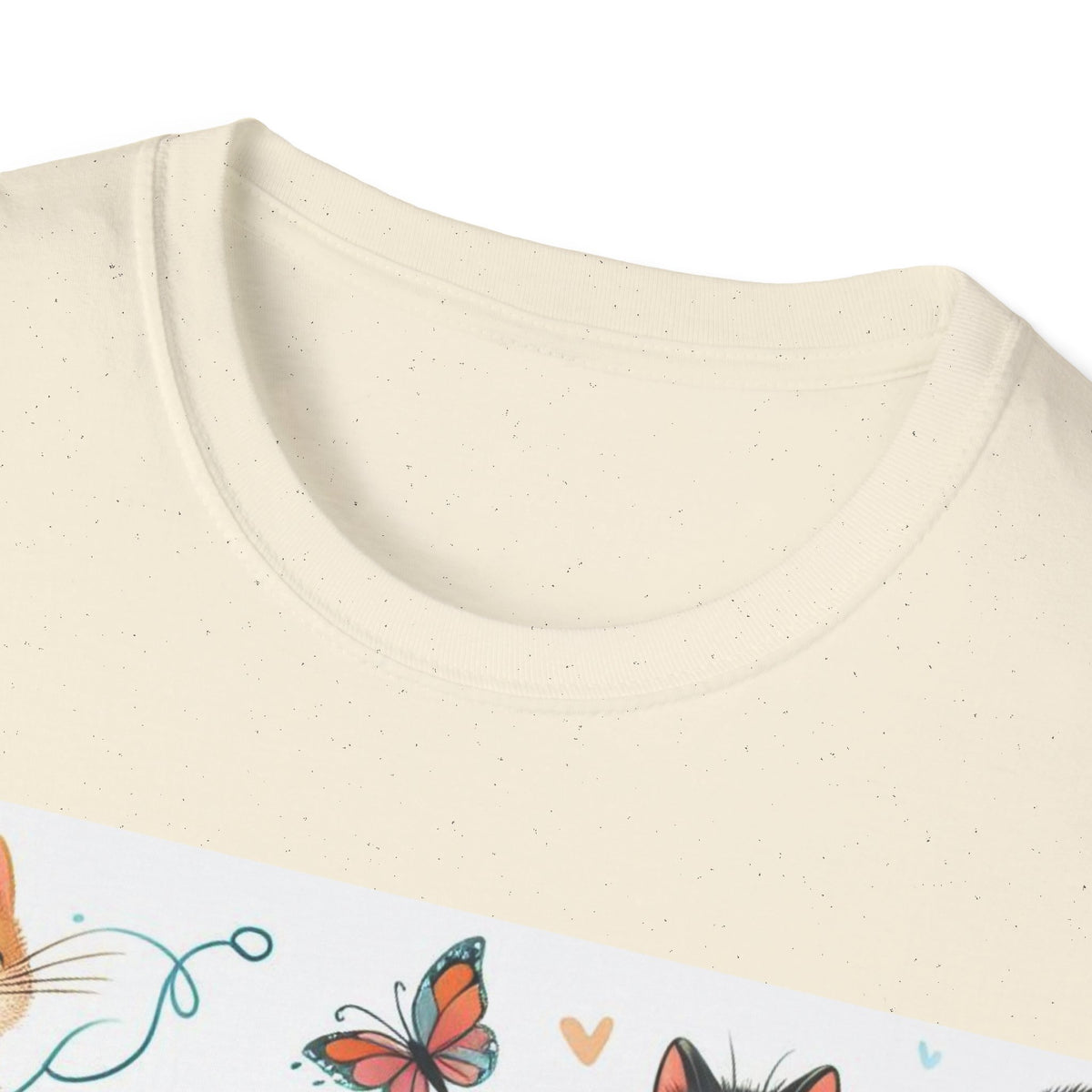 Purr-fect Comfort for Cat Lovers: Unisex Soft-Style T-Shirt - OLM Store