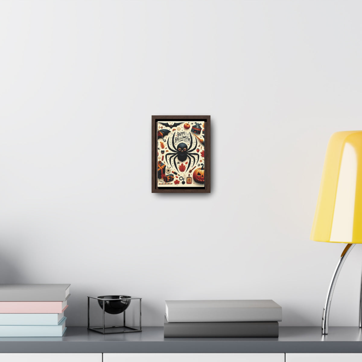 Halloween Canvas Wall Art - Vertical Gallery Wrap for Spooky Decor