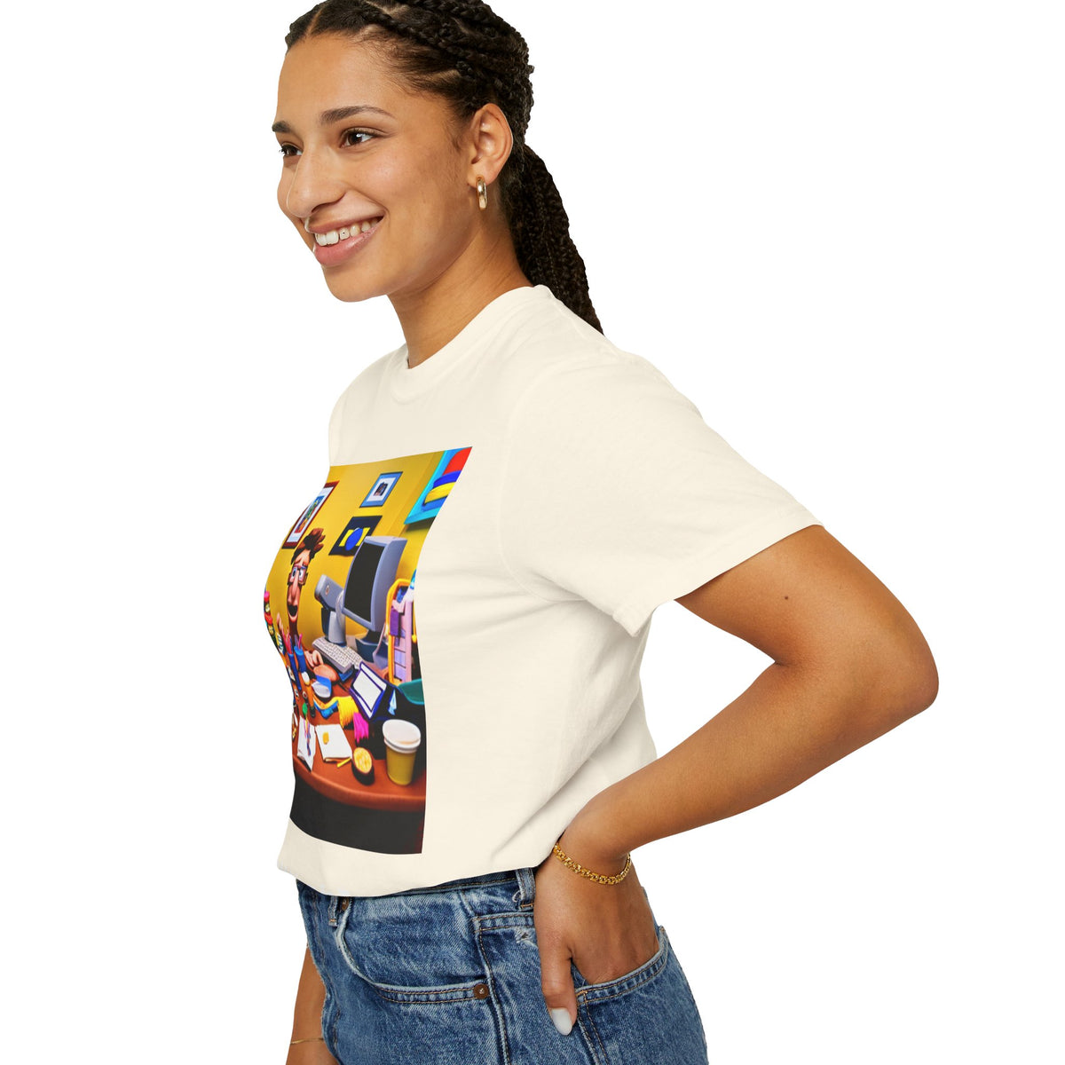 Unisex "Coffee: Because Adulting is Too Hard" Garment-Dyed T-shirt - OLM Store