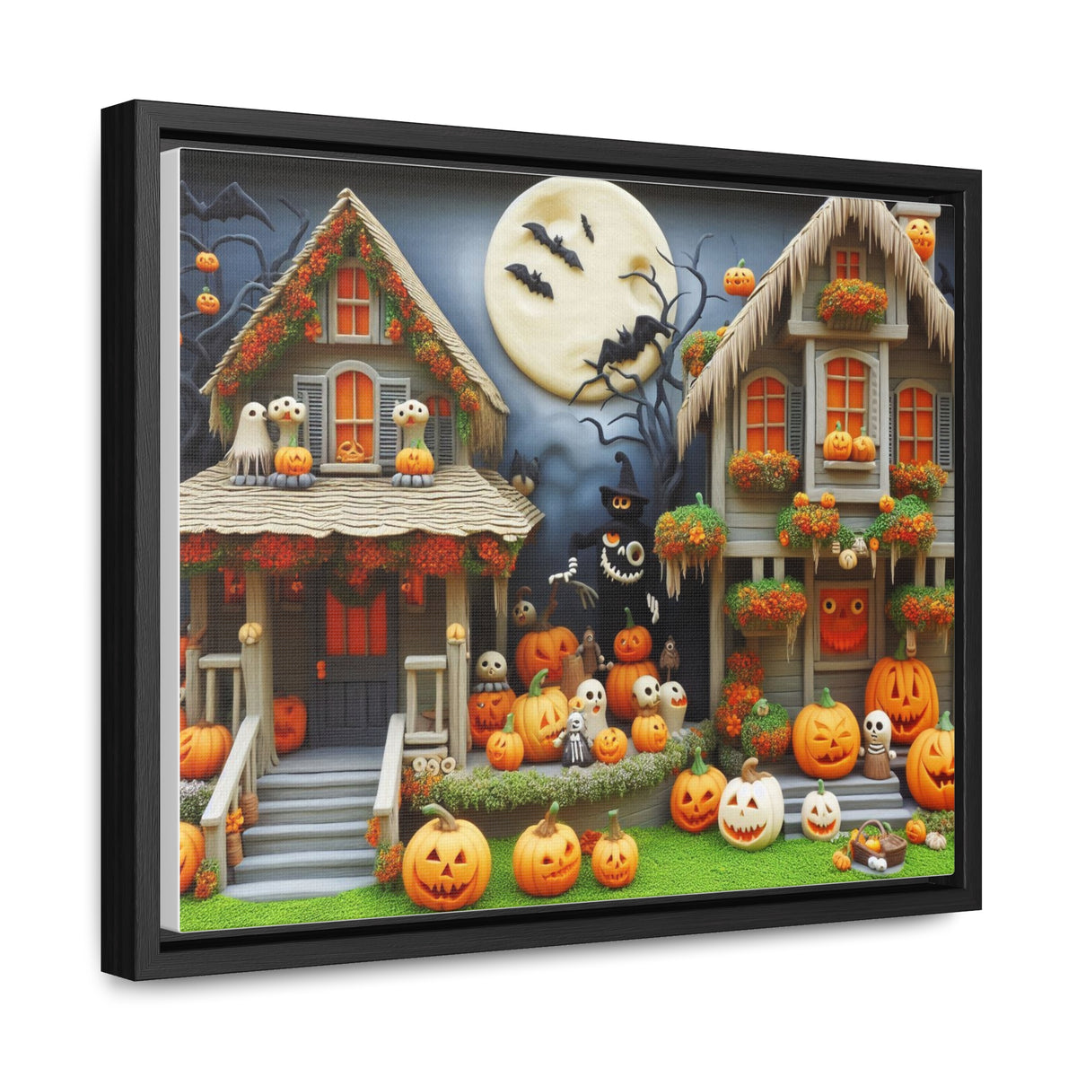 Enchanting Canvas Art for Halloween - Horizontal Gallery Wraps