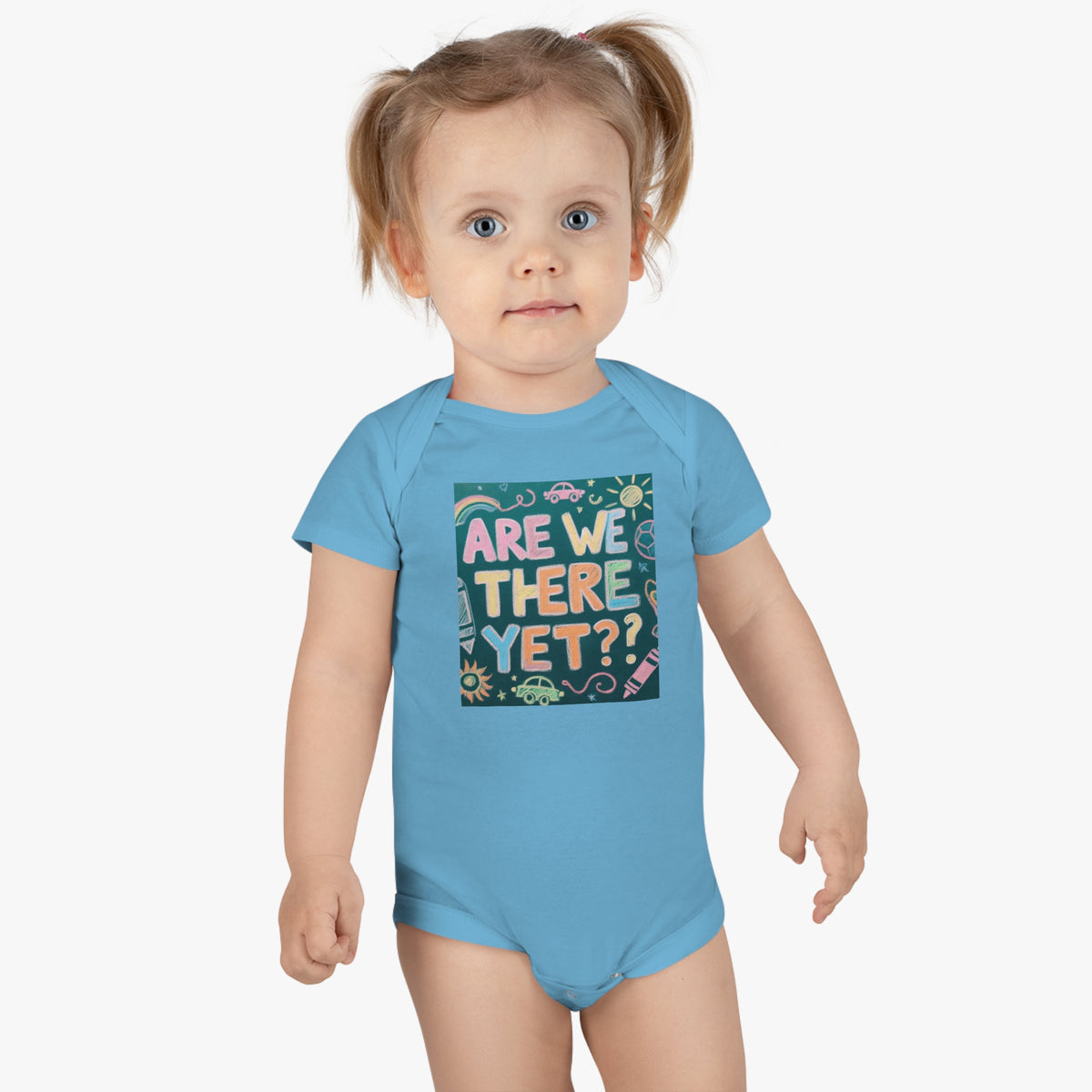 “Are We There Yet?” Baby Short Sleeve Onesie® - OLM Store