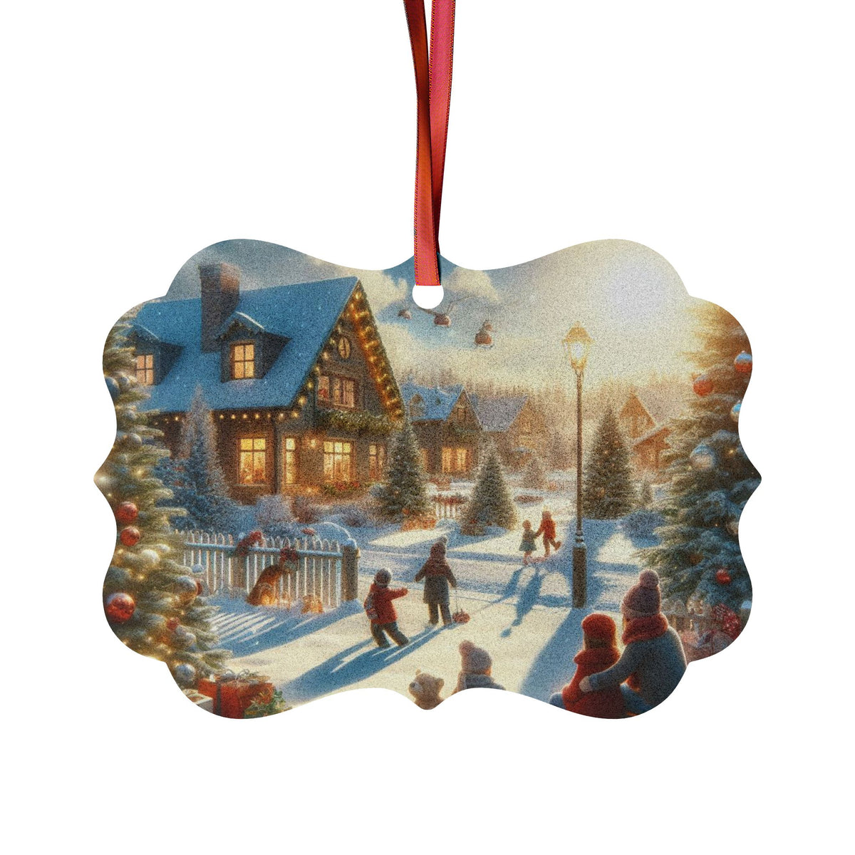Elegant Aluminum Ornaments for a Festive Touch