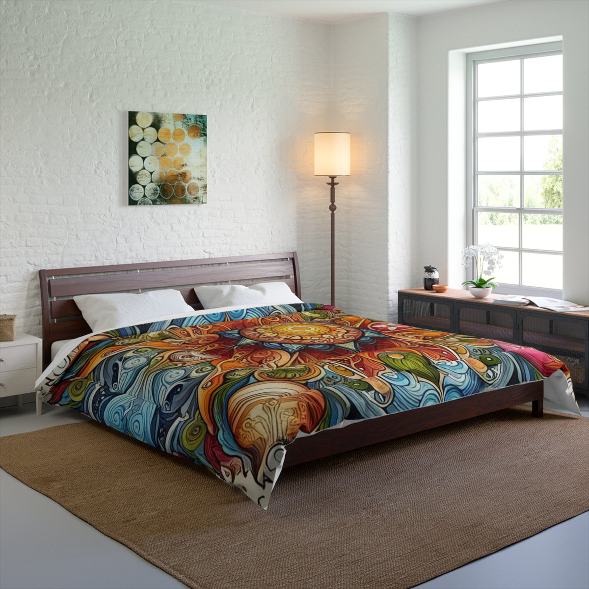 Earth, wind and, fire and earth Comforter - OLM Store