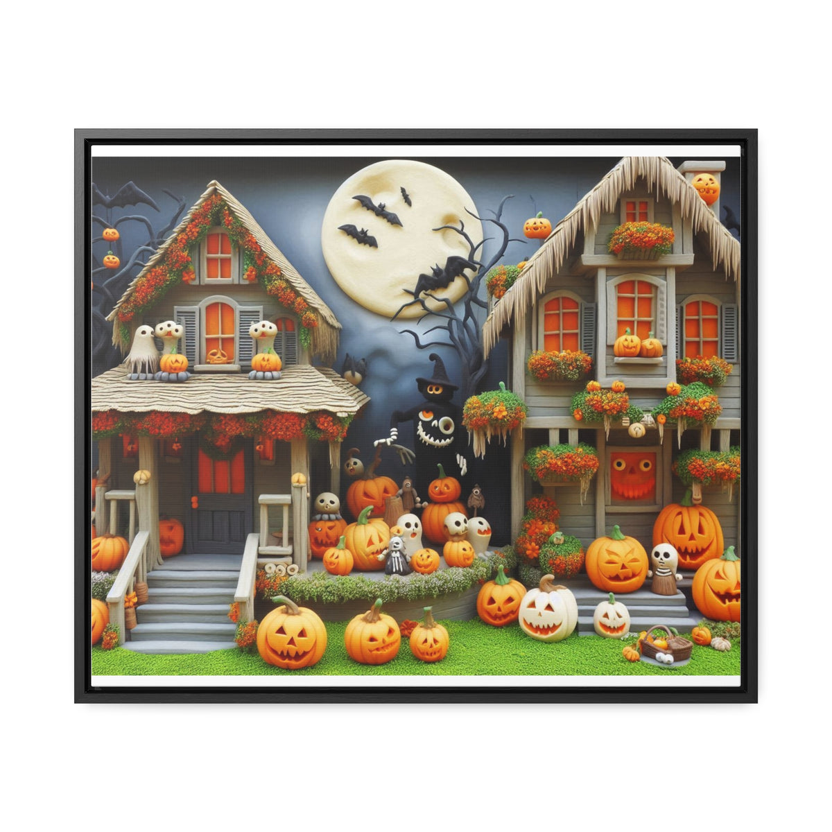 Enchanting Canvas Art for Halloween - Horizontal Gallery Wraps