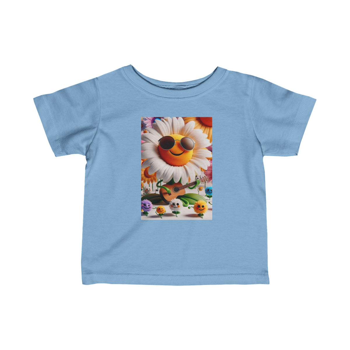 "Sunflower" Infant Fine Jersey Tee - OLM Store