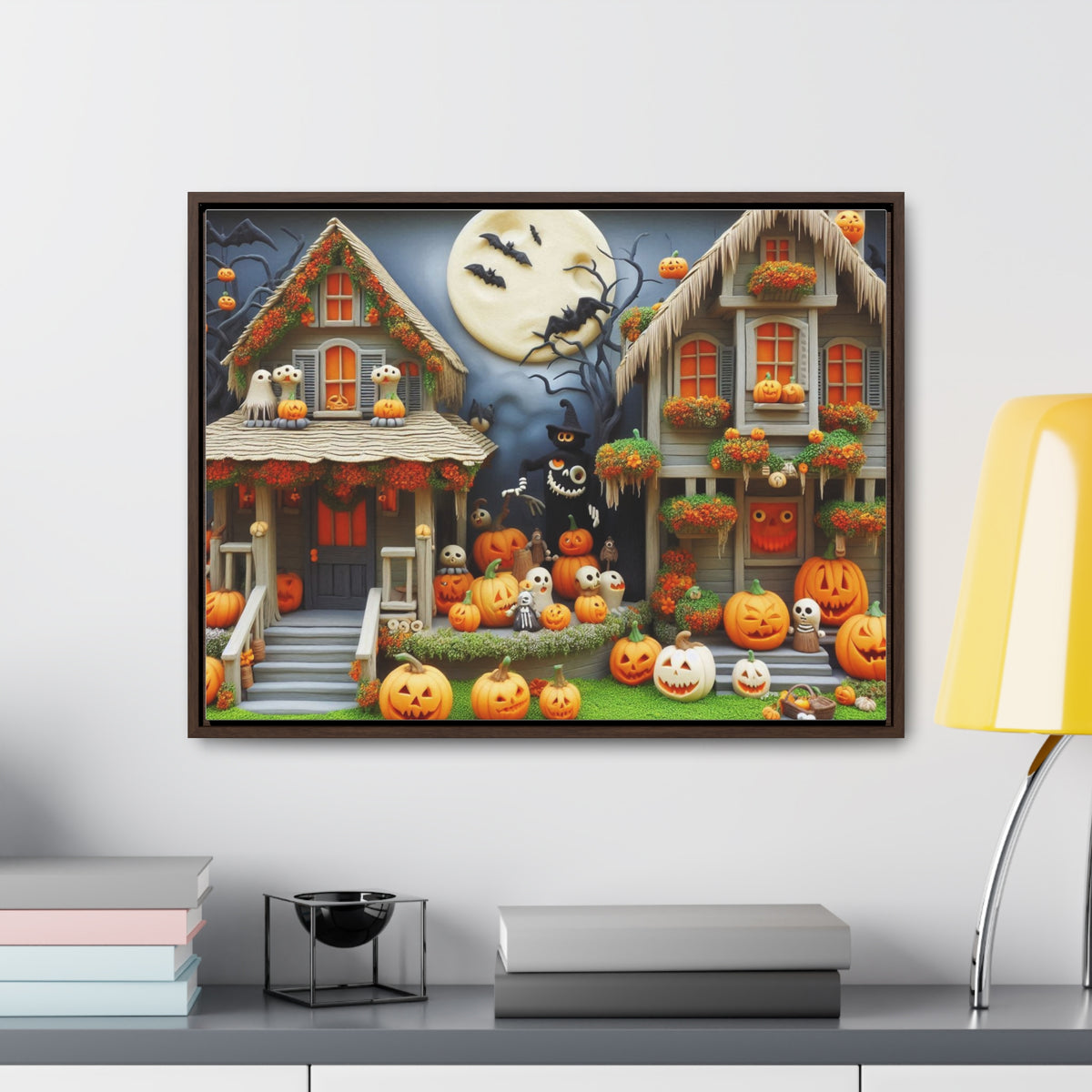 Enchanting Canvas Art for Halloween - Horizontal Gallery Wraps