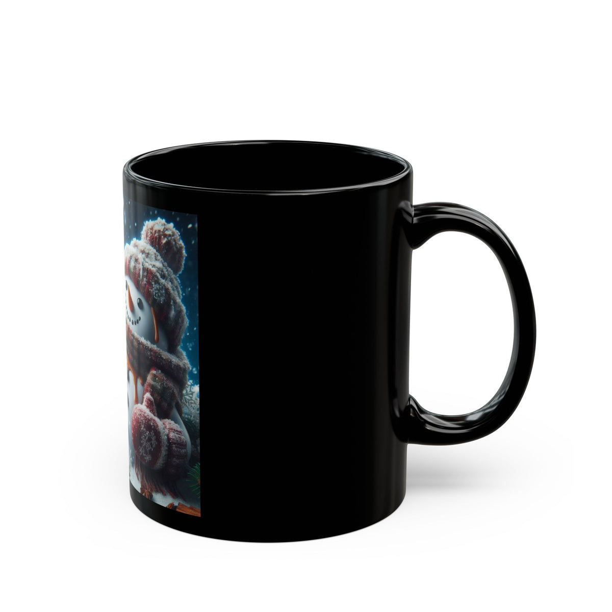 Snowman Black Mug: Your New Favorite Holiday Companion