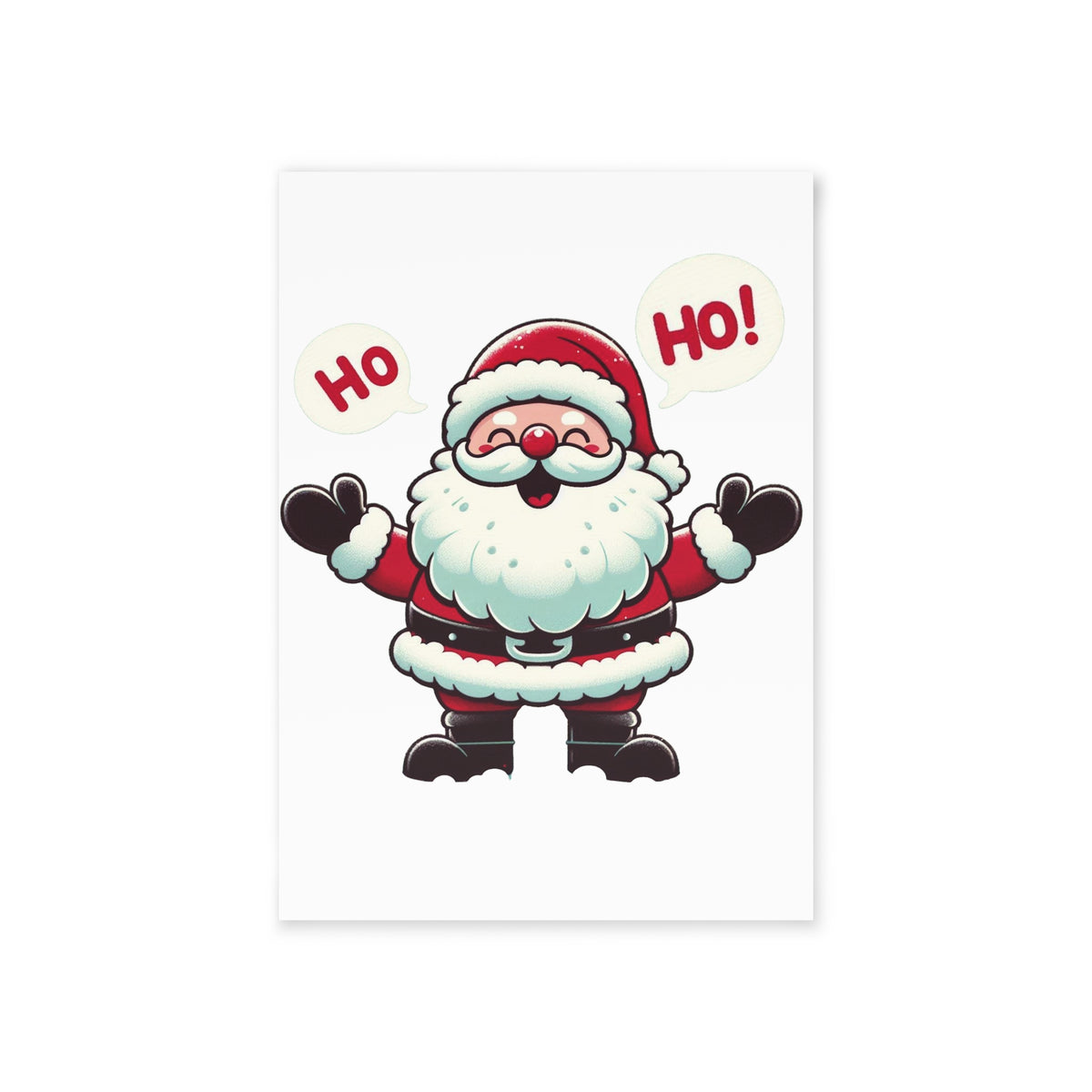 Santa Drinking Cocoa Holiday Cards – Spread Joy with Cheerful Designs
